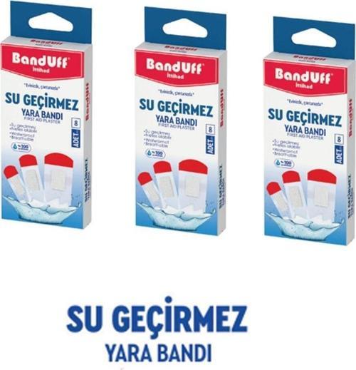 Su Geçirmez Yara Bandı 3'lü Paket (24 Adet)