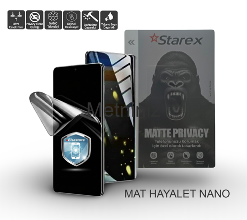 HONOR 9 LİTE Nano Ekran Koruyucu Ultra İnce MAT HAYALET - STAREX