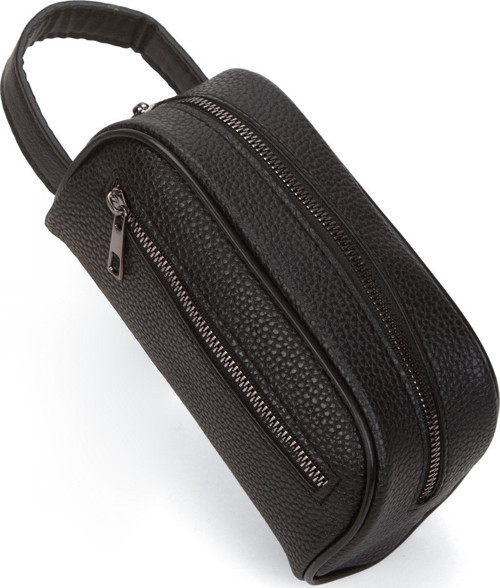 Erkek Portföy El Çantası Seyahat Traş Kozmetik Clutch Çanta
