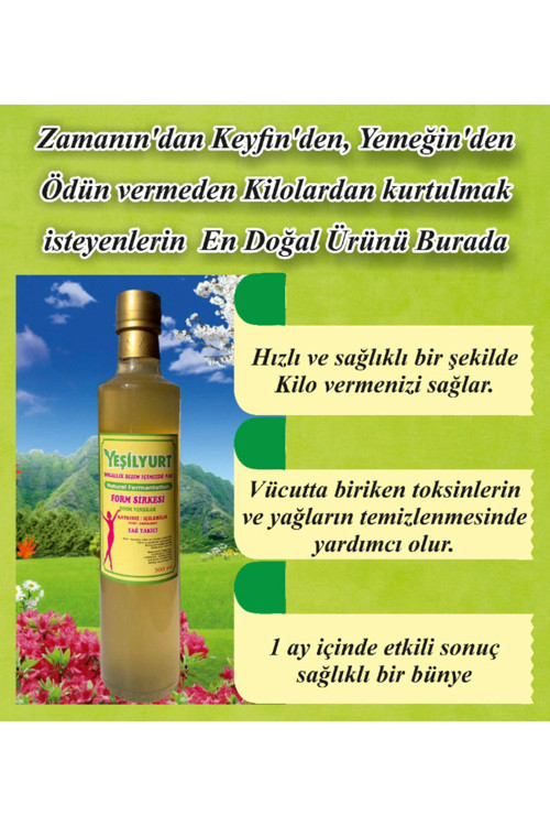 Form Sirkesi %100 Doğal 500 Ml.