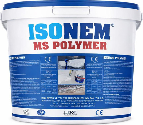İsonem Ms Polymer %300 Elastik Su Yalıtım Boyası 10 Kg Beyaz