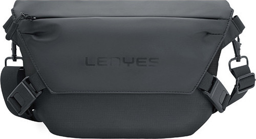 Lb562 Dreamer Crossbody Serisi Su Geçirmez Deri Tasarımlı Çapraz Vücut Çantası Siyah