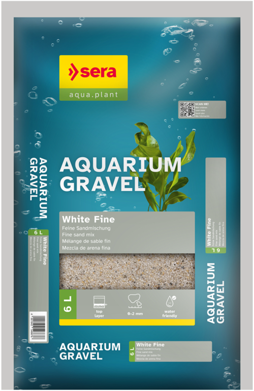 Akvaryum Kumu Beyaz 0-2mm 6Lt / 8Kg