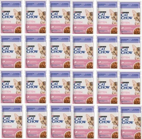 Cat Chow Kuzulu Yavru Kedi Konserve Maması 85 Gr X 24 Adet