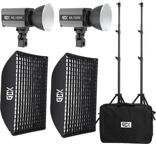 ML150 BiColor LED Video Işığı Çantalı Bowens Mount Profesyonel Sürekli Işık
