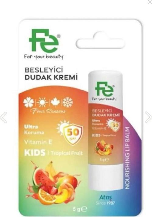 LİP BALM KİDS MEYVELİ SPF50 5 GR