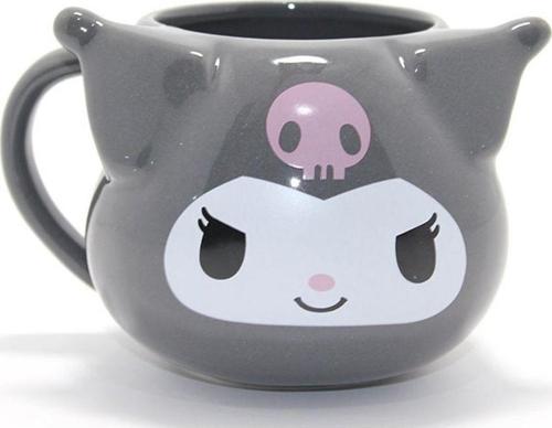 Seramik Sevimli Kuromi Figürlü Kupa Bardak 400ml