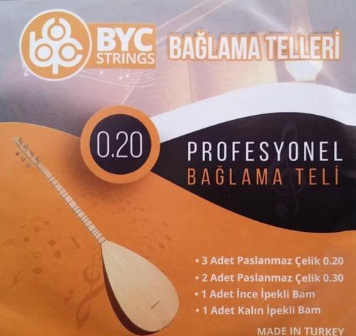 BYC20 0.20 Uzun Sap Bağlama Teli Saz Teli