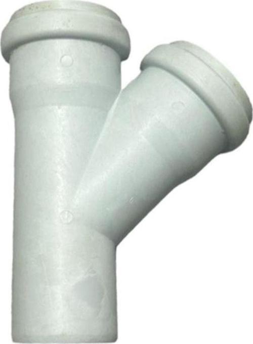 Pimaş Tek Çatal 45° Kalde 110*50 Mm Atık Su Borusu