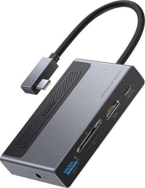 Magic Çok Fonksiyonlu Klipsli Type-C Hub 6in1 Adaptör CAHUB-DA0G