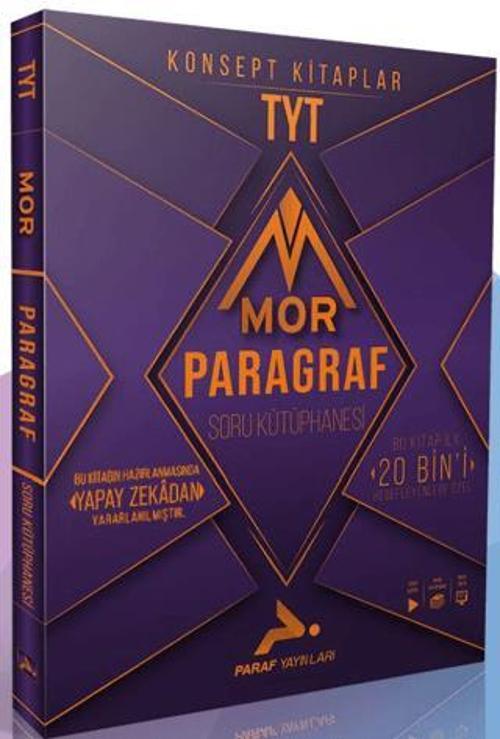 PRF Paraf Yayınları TYT Mor Paragraf Soru Kütüphanesi