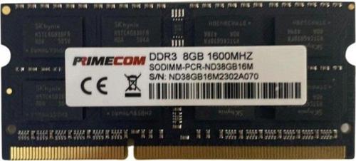 PRIMECOM PCR-ND38G16M 8GB DDR3 1600MHz CL11 Notebook Bellek