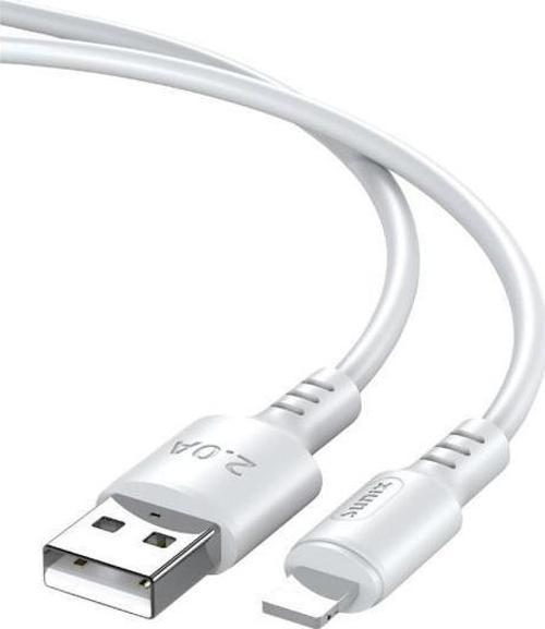 2A USB / Lightning  Şarj ve Data Kablosu Beyaz MCR-20