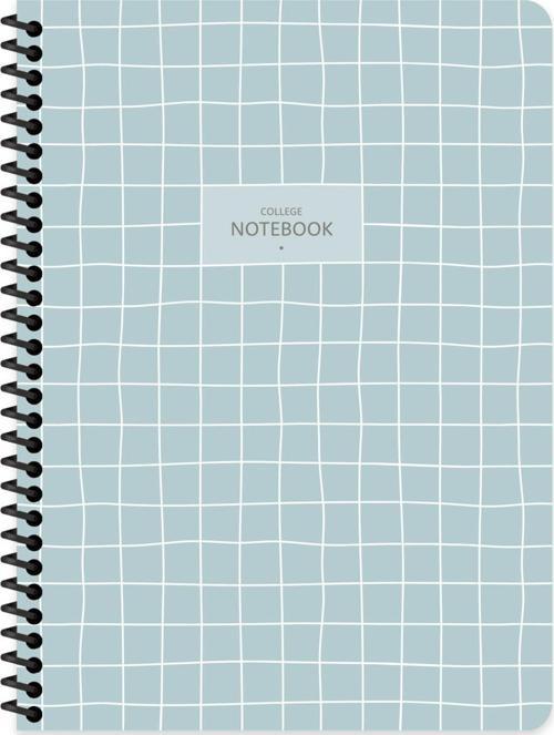 16.5x22.5 Kareli Defter College - Yeşil
