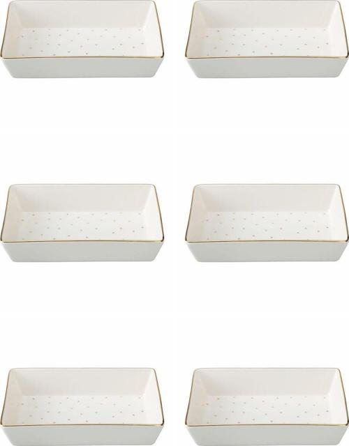 Forest Kahvaltı&Meze Tabağı 12x20cm 6 lı 04LFH000583