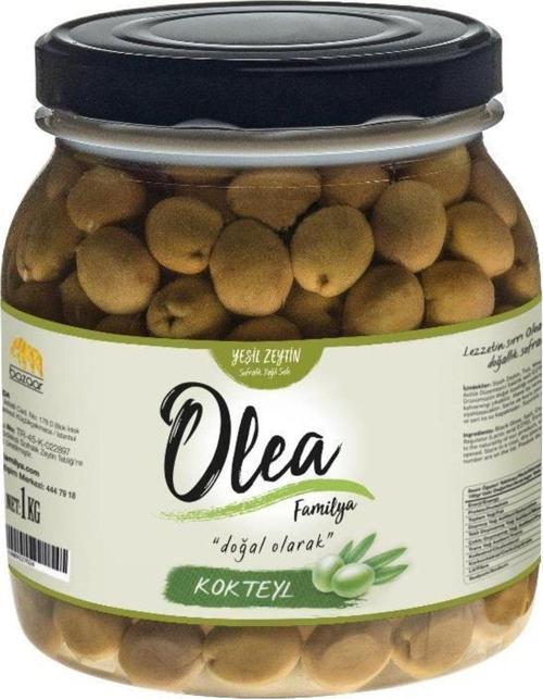 Familya Zeytin Yeşil Kokteyl 1 Kg Pet