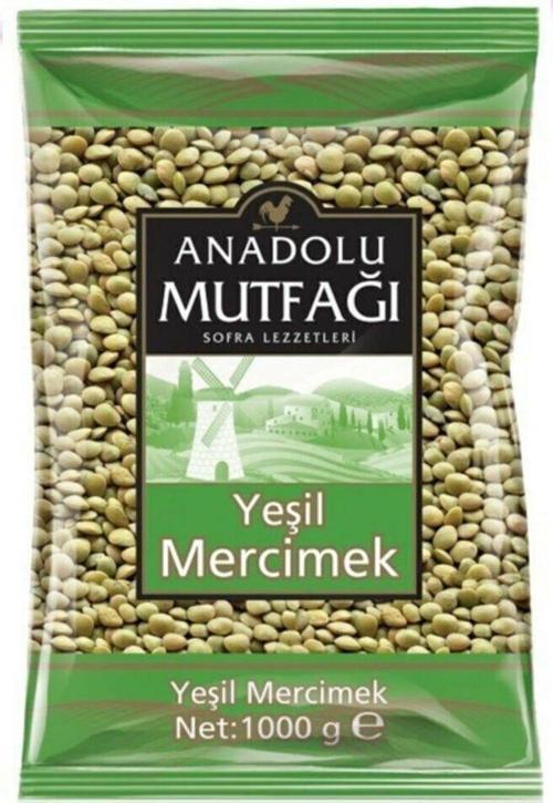 Yeşil Mercimek 1 Kg