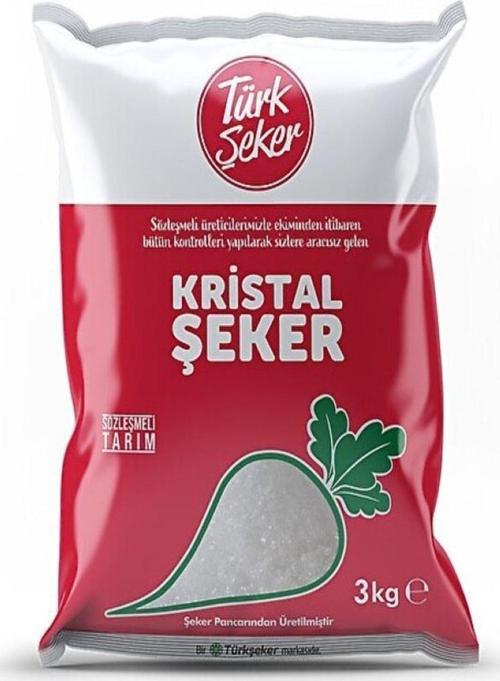 Kristal Toz Şeker 3 Kg