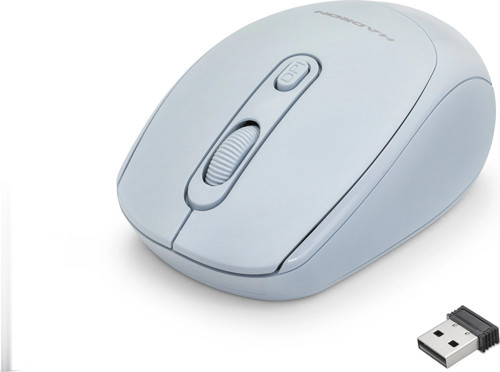 Kablosuz Mouse 800/1600 Dpi - Açık Mavi HDX3406B