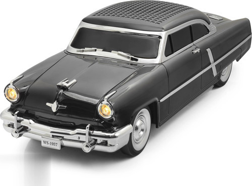 Bluetooth Hoparlör Fm Antika Araba Tasarımlı - Siyah WS1957