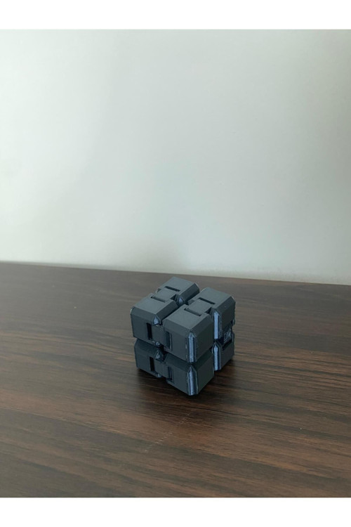 3D Sonsuzluk Küpü Stres Azaltıcı Dekoratif Küp, Sakinlik Ve Huzur Sağlar