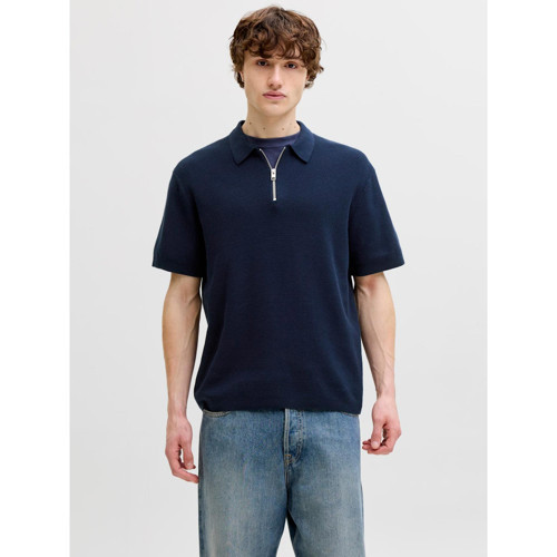 Jack & Jones Max Erkek Lacivert Polo Tişört (12288544-NB)