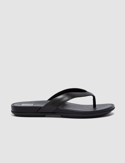 FitFLop FitFlop GRACIE LEATHER EO8 Siyah Kadın Parmak Arası Terlik