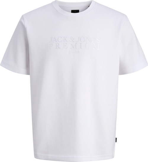 Jack & Jones Branding Erkek Beyaz Tişört (12292403-BW)