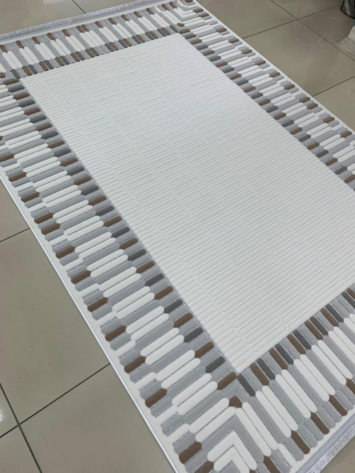 Bünyan Halı Twist LT506 Gri Serisi Oturma Salon Yatak Çocuk Odası Halısı