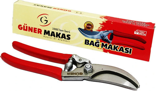 KIRMIZI SAPLI BAĞ MAKASI (5047)