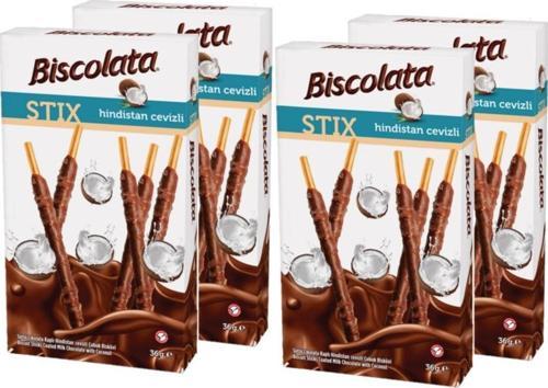 Bıscolata Stıx Hindistan Cevizli 36 Gr 4 Adet