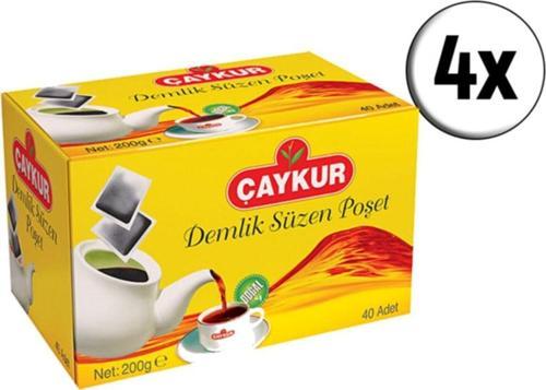 Caykur Demlık Pos.40'Lı 200Gr*4 Lu