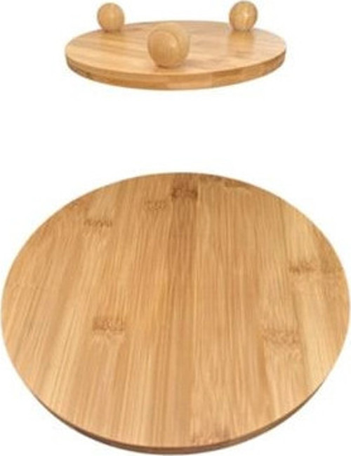 Bambu Top Ayaklı Servis Tepsisi 25cm