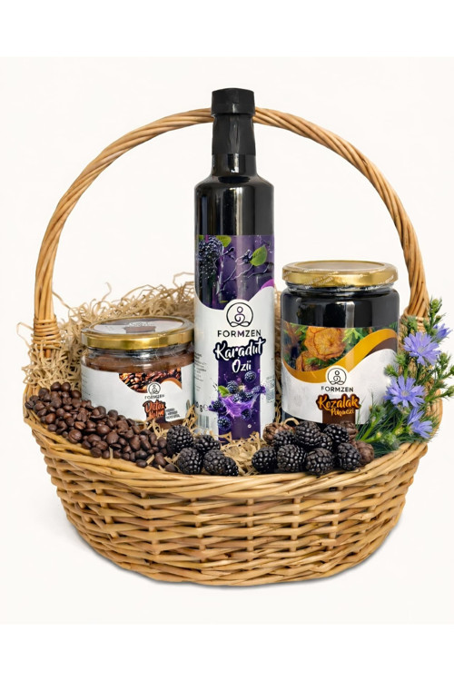 Fırsat Paketi – Hindiba Detox Kahve, Karadut Özü Ve Servi Kozalağı Pekmezi (3’Lü Set)