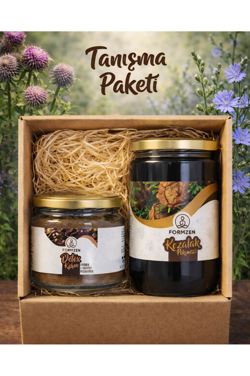 Fırsat Paketi – Hindiba Detox Kahve Ve Servi Kozalağı Pekmezi (2’Li Set)