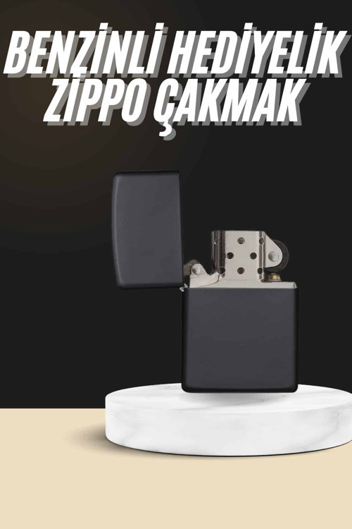 popüler Erkeklere Özel Hediyelik Eşya Metalik Benzinli Çakmak Doldurulabilir 2026