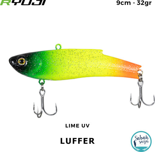 Luffer Vibrasyon Jig 9cm 32gr Lime UV