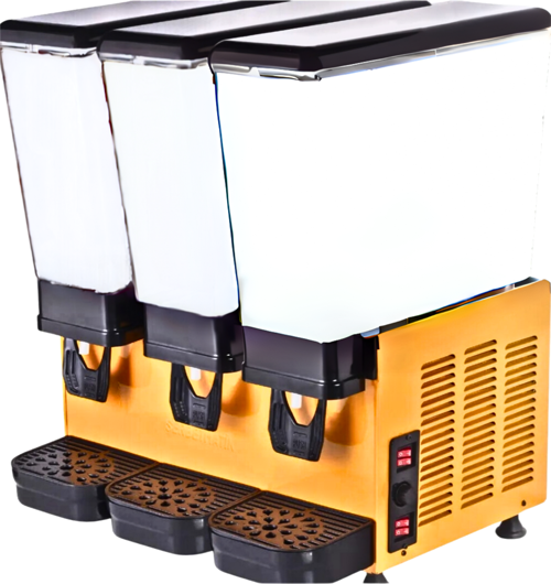 Üçlü Ayran Makinesi – 3x20 Litre Karıştırıcılı