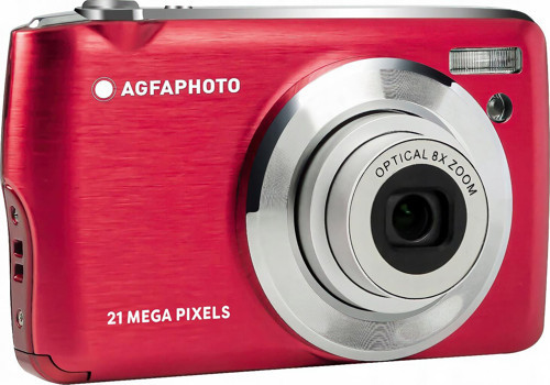 REALISHOT DC8200 FOTOĞRAF MAKINESI(KIRMIZI)+16GB SD