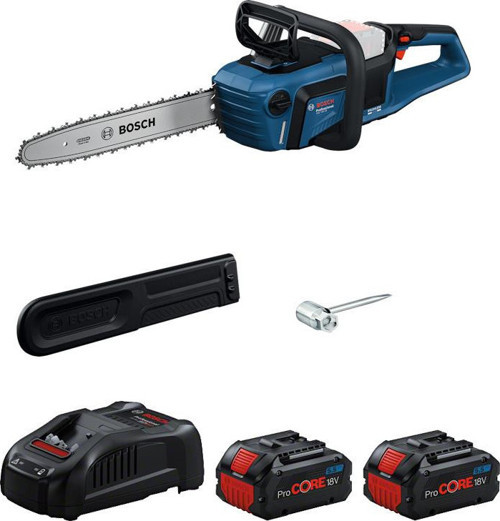 GKE 18V-40 Zincirli Ağaç Kesme 2x5.5 Procore Set
