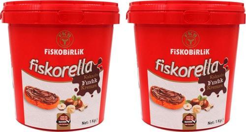 Fiskorella Kakaolu Fındık Kreması 1 kg 2 li