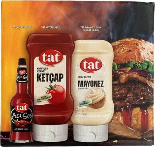 Ketçap [390G] + Mayonez [210G] + Acı Sos [100Ml]