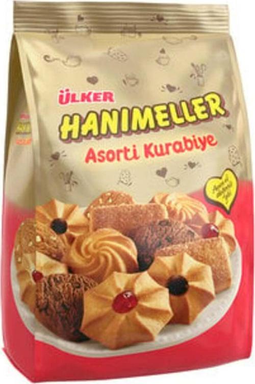 ( 4 Adet ) Hanımeller Asorti Karışık Tatlı Kurabiye 150 G