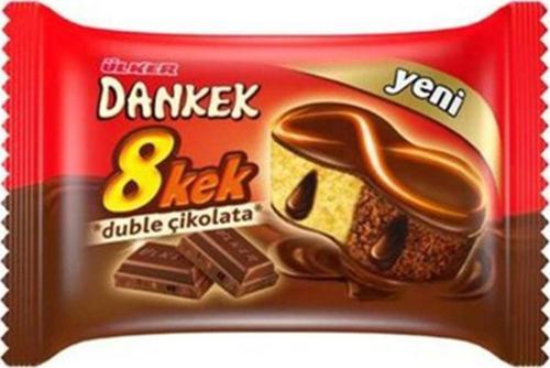 Dankek Double Çikolata 8 Kek 45 Gr