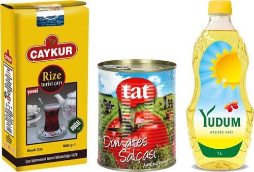 Bak Ne Kadar Çaykur Rize 1Kg Tat Salça 830Gr  Ayçiçek Yağı 1Lt