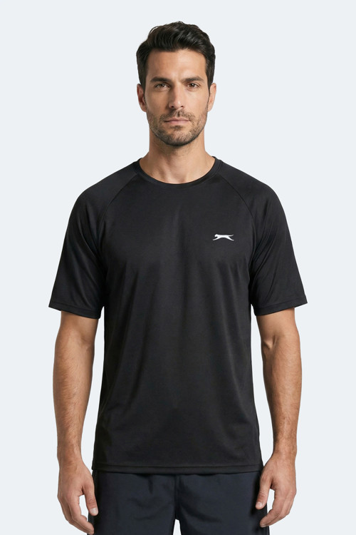 RISING Erkek Siyah Tişört