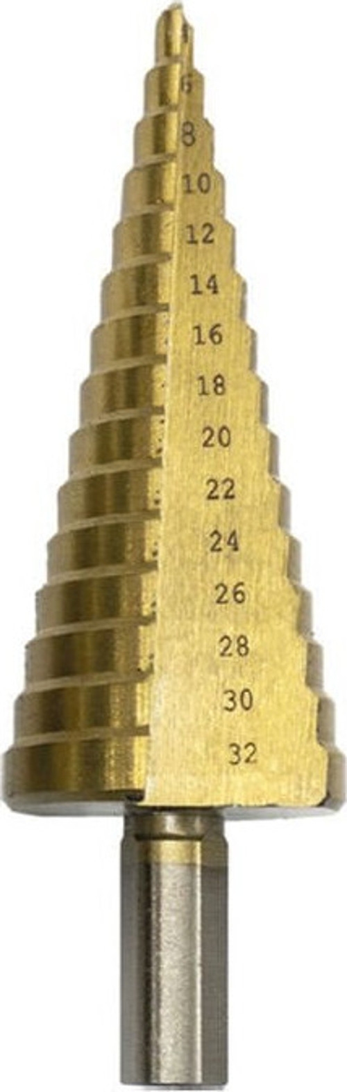 Kademeli Saç Delme Matkabı 6-52mm X2 TİN Kaplı