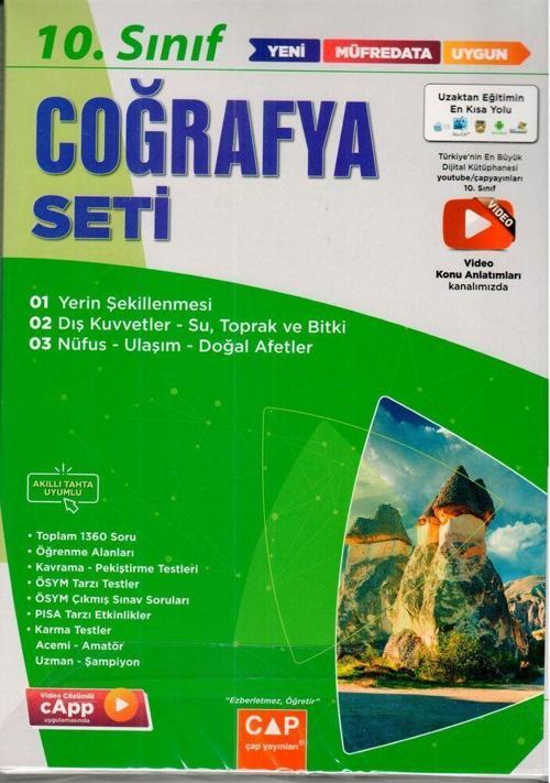10.Sınıf Coğrafya Seti