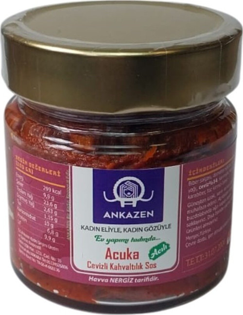 Kadın Eliyle Acuka Cevizli Kahvaltılık Sos 200 Gr