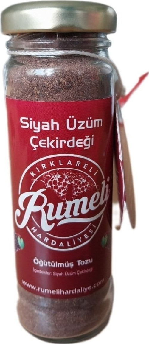 Siyah Üzüm Çekirdeği Öğütülmüş Tozu 70 Gr